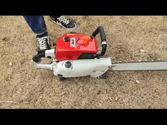 2 singola sega elettrica di alto potere 105cc della motosega 4.8KW della benzina del cilindro del colpo