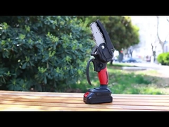 Motosega a 4 pollici del giardino di falegnameria del cortile tenuto in mano senza cordone portatile della motosega