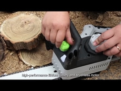 Mini Chainsaw tenuto in mano