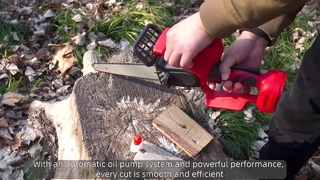 Motosega a batteria ricaricabile da 8 pollici