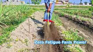Combinazione di decespugliatore e motozappa per zaino per un'agricoltura facile