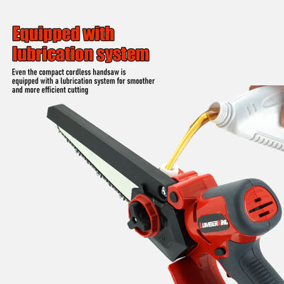 Mini Cordless Chainsaw Electric Chainsaw Small Handheld Chainsaw For Wood Cutting