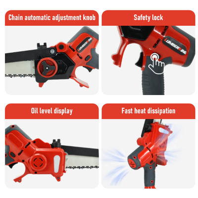 Mini Cordless Chainsaw Electric Chainsaw Small Handheld Chainsaw For Wood Cutting