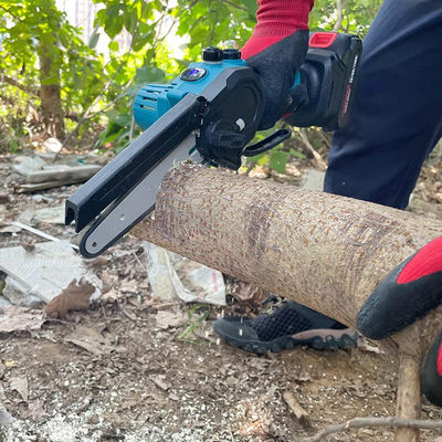 Brushless Mini Chainsaw Cordless 6 Inch Portable Easy To Prune Cutting Chainsaw Electric Handheld