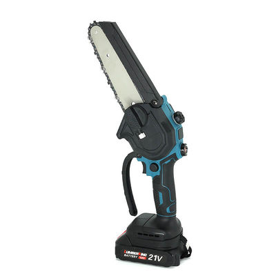 6 Inch Cordless Portable Electric Lithium Battery For Wood Chain One-hand Non-slip Handle Mini Chainsaw