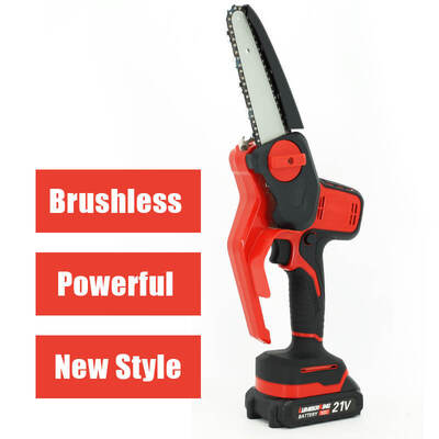 6inch Chainsaw Mini Wireless Electric Chainsaw Small Handheld Portable Chainsaw Battery Power Chainsaw