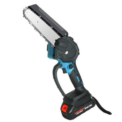 6 Inch Ultra Light Mini Chainsaw With Pump Oil Cordless Battery Electric Chainsaw For Cutting Wood