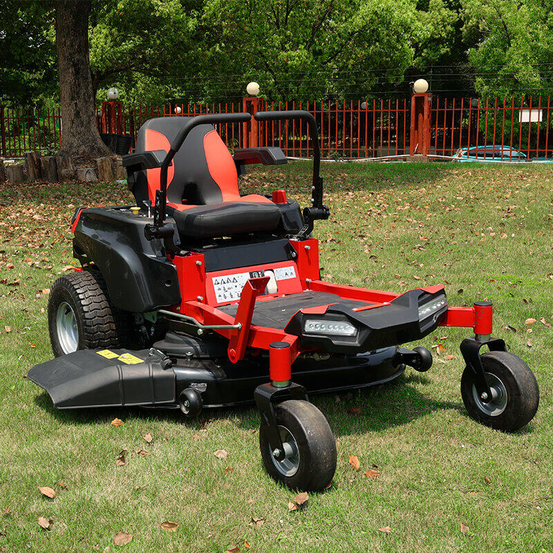 TZM108S 708cc V-Twin Engine Commercial Zero Turn Lawn Mower - 108cm Cutting Width Heavy Duty Gas Powered Zero Turn Riding Lawn Mower