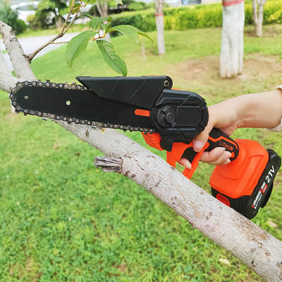Motosega elettrica senza cordone a pile portatile Mini Chain Saw a 6 pollici