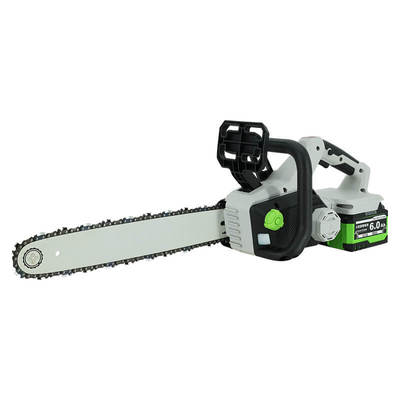 Batteria della motosega elettrica senza spazzola da 16 pollici alimentata da sistema di lubrificazione e tensione della catena automatica