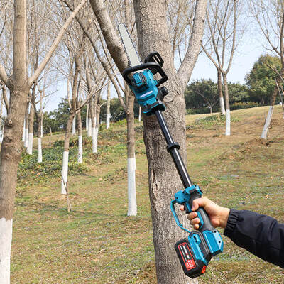 12 pollici 800W telescopica motosega elettrica per potatura di alberi e taglio del giardino